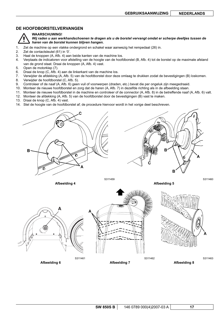 Nilfisk-ALTO SW 850S B User Manual | Page 92 / 104