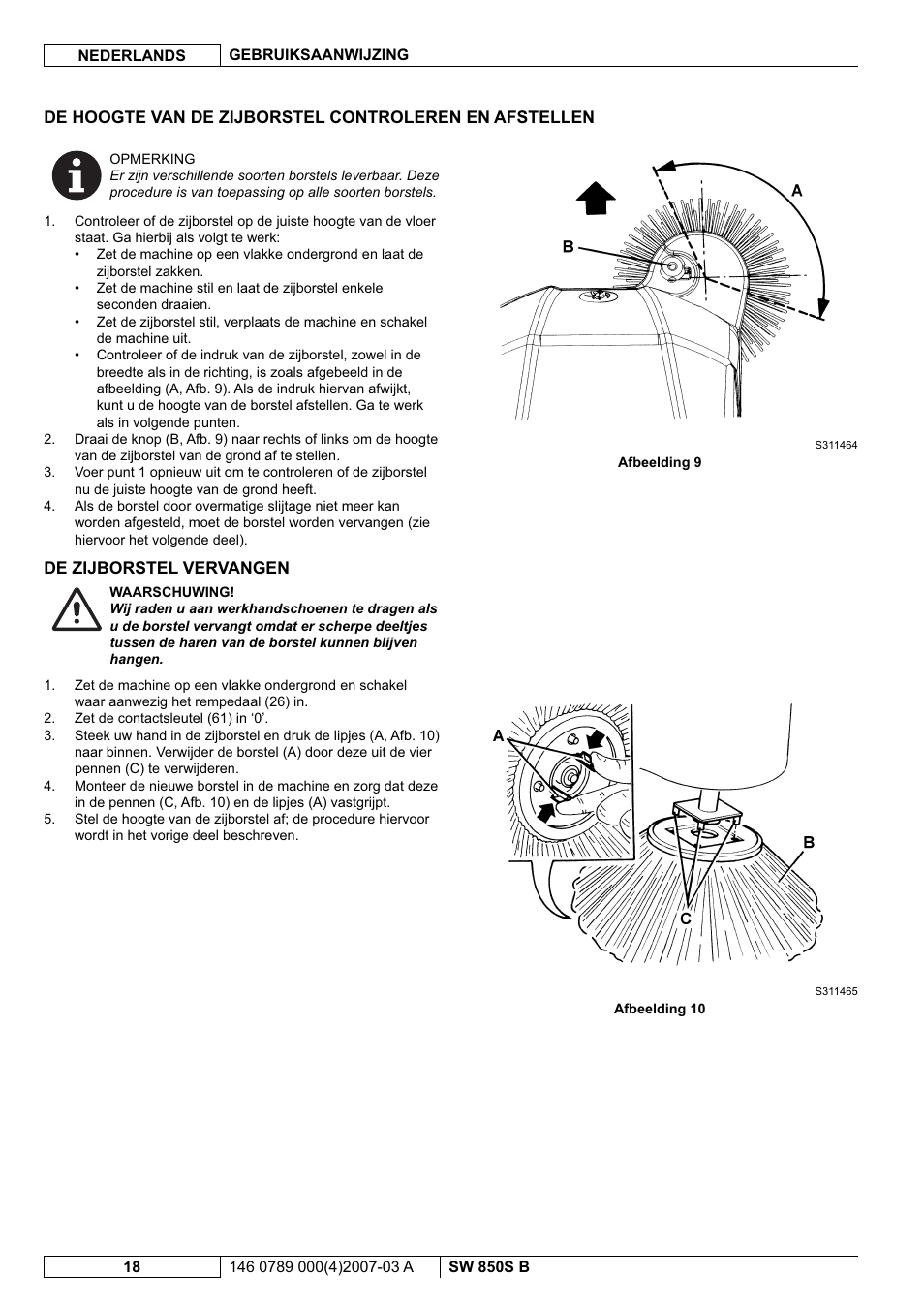 Nilfisk-ALTO SW 850S B User Manual | Page 93 / 104
