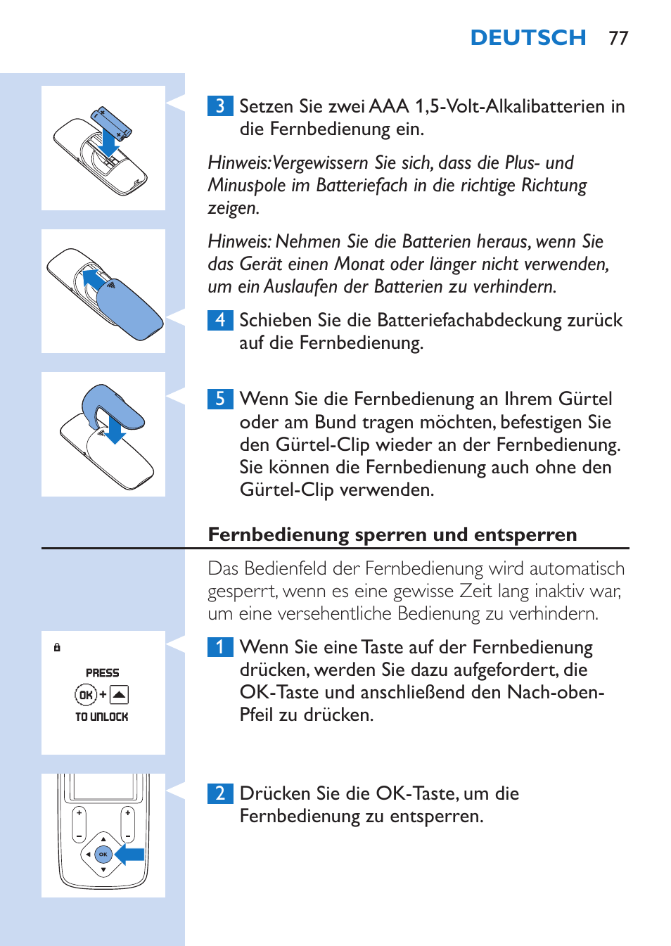 Philips TensRelief 12 selbstklebende Elektroden User Manual | Page 77 / 236