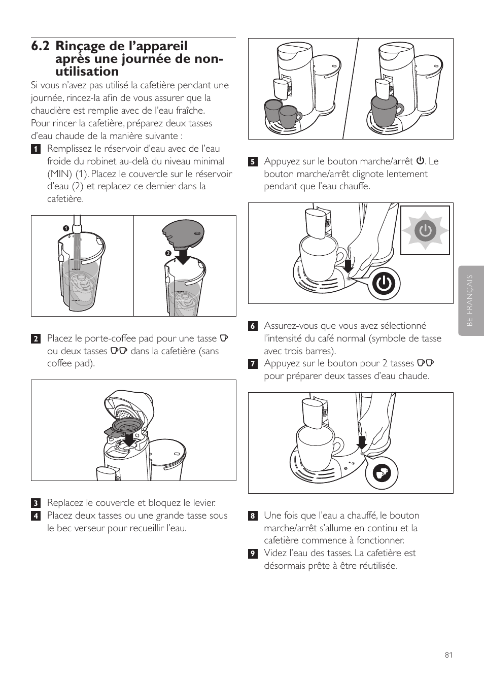 Philips SENSEO® Twist Kaffeepadmaschine User Manual | Page 81 / 138