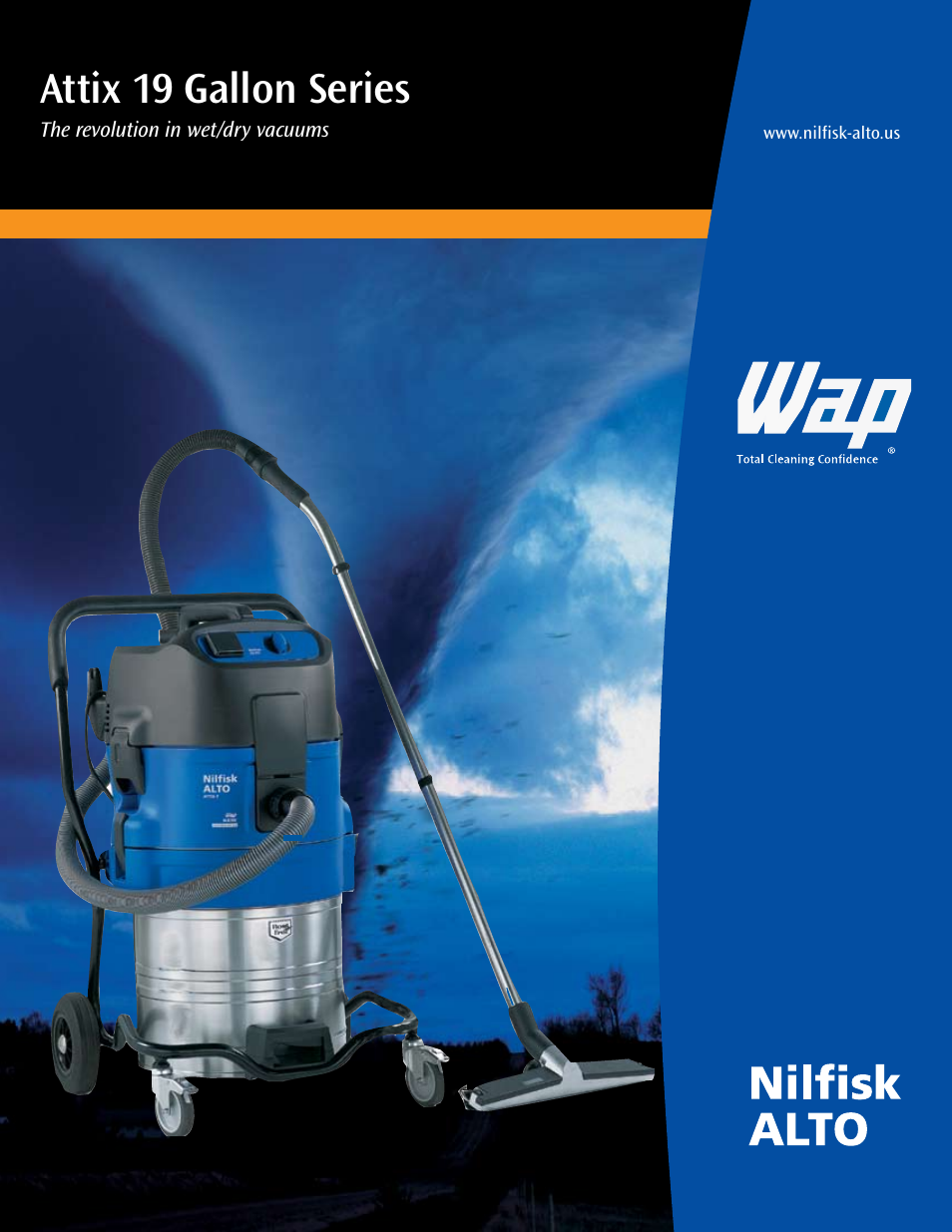 Nilfisk-ALTO Attix 19 Gallon Series User Manual | 4 pages