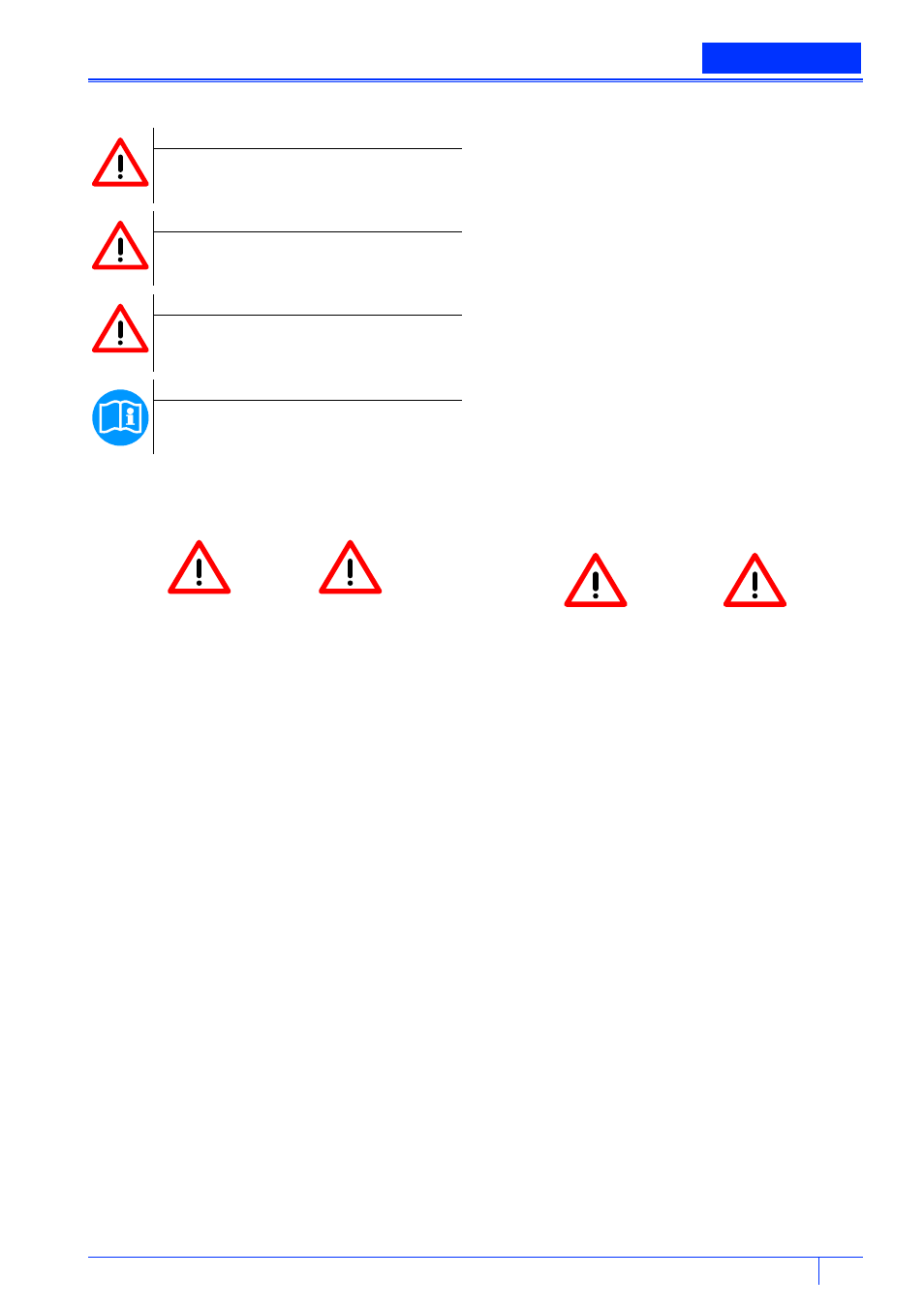 User manual, Symbols general instructions | Nilfisk-ALTO 580 P User Manual | Page 5 / 26