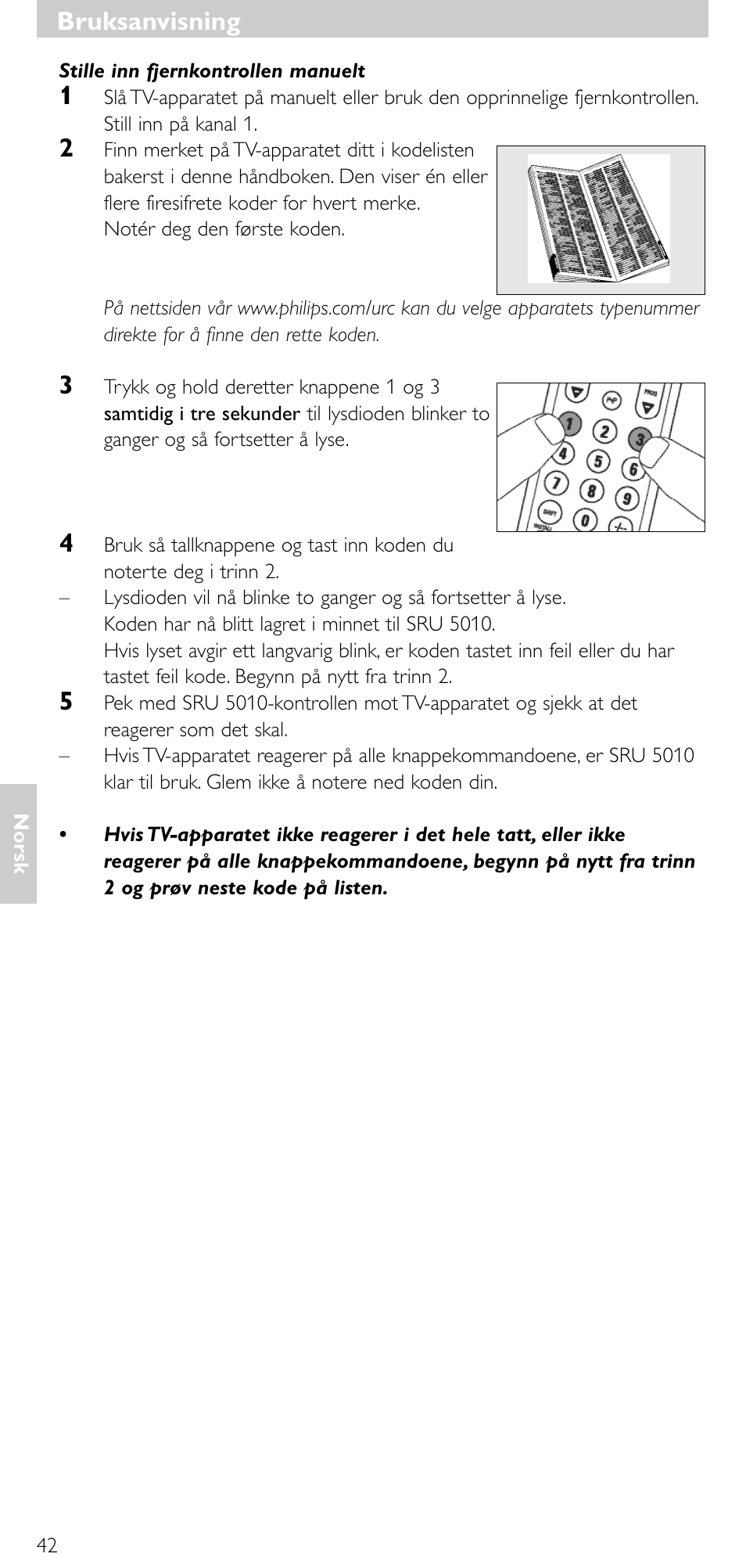 Philips Universal-Fernbedienung User Manual | Page 41 / 63