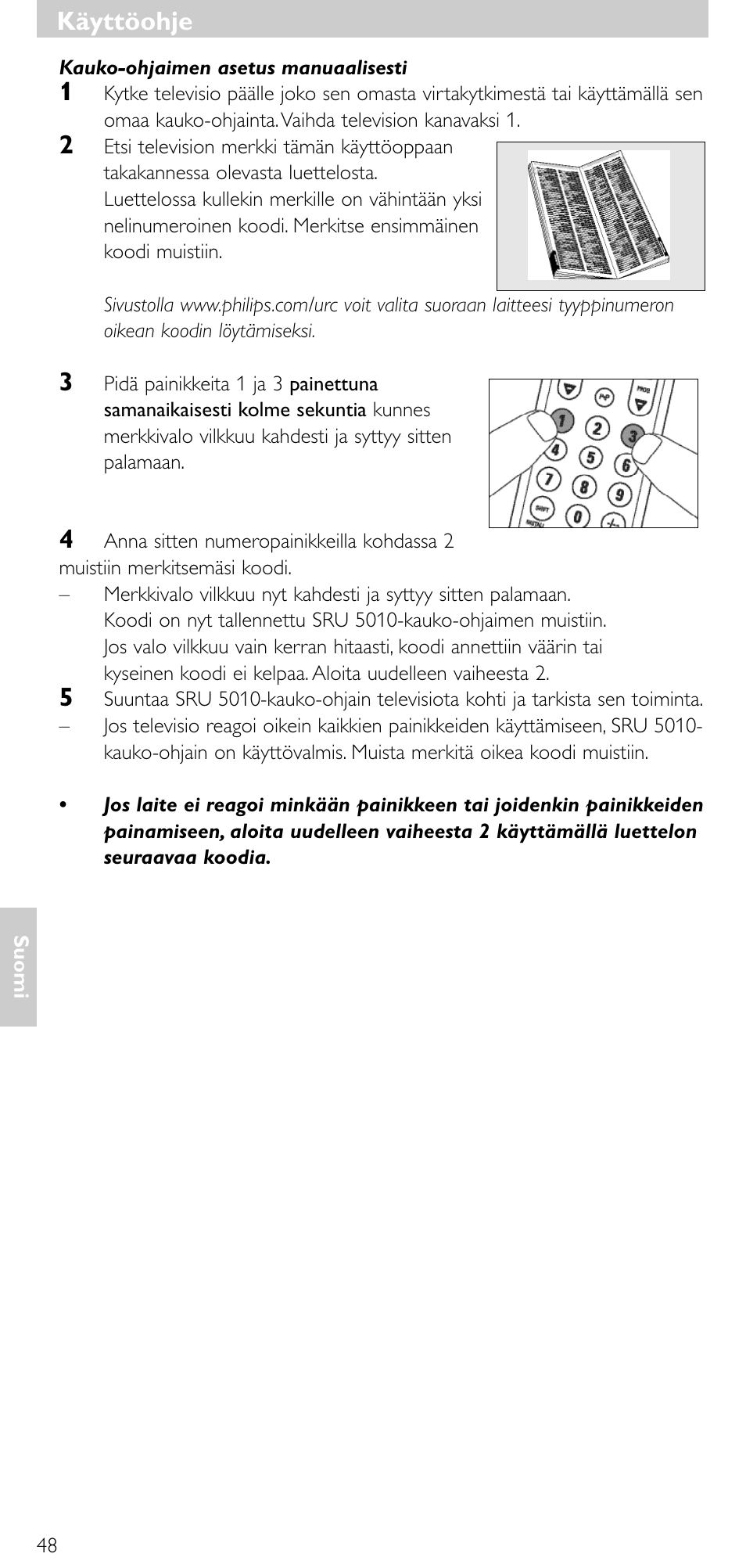 Philips Universal-Fernbedienung User Manual | Page 47 / 63