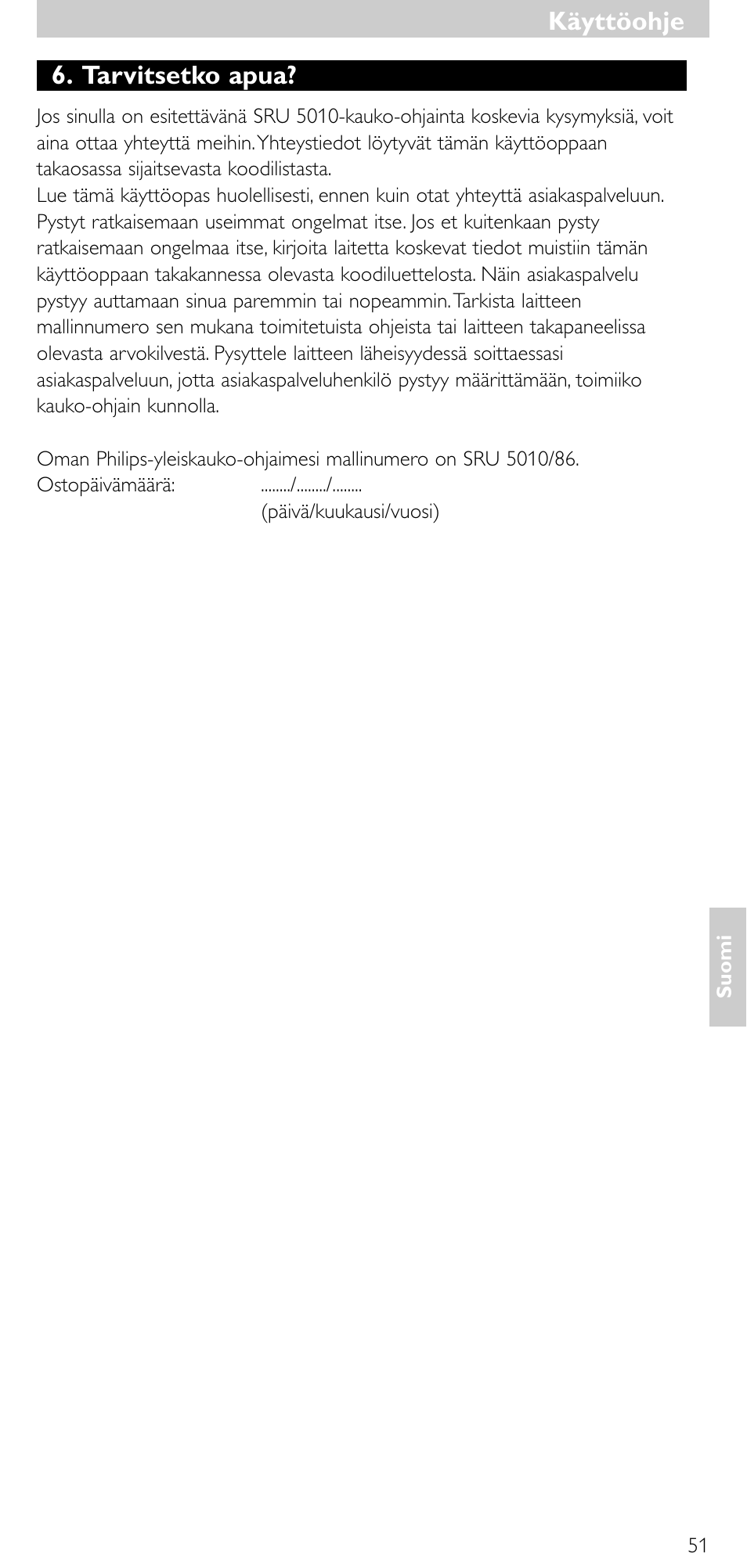 Philips Universal-Fernbedienung User Manual | Page 50 / 63