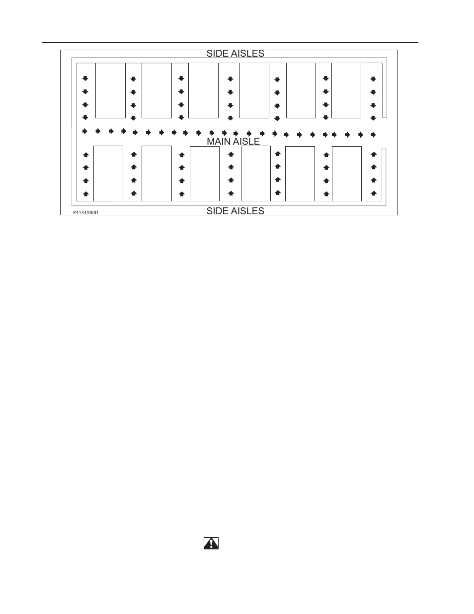 Side aisles main aisle side aisles | Nilfisk-ALTO SMART Sweeper/Scrubber 692003 User Manual | Page 38 / 60