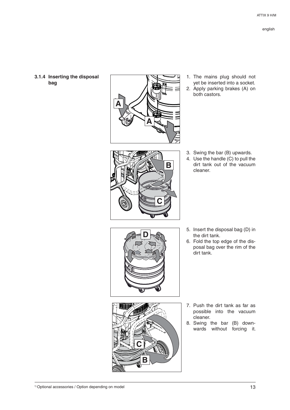 Nilfisk-ALTO ATTIX 965-0H/M SD XC User Manual | Page 14 / 30