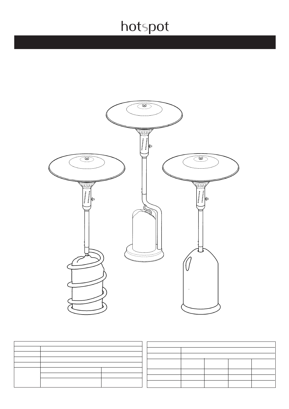 Nilfisk-ALTO Patio Heater Range User Manual | 7 pages