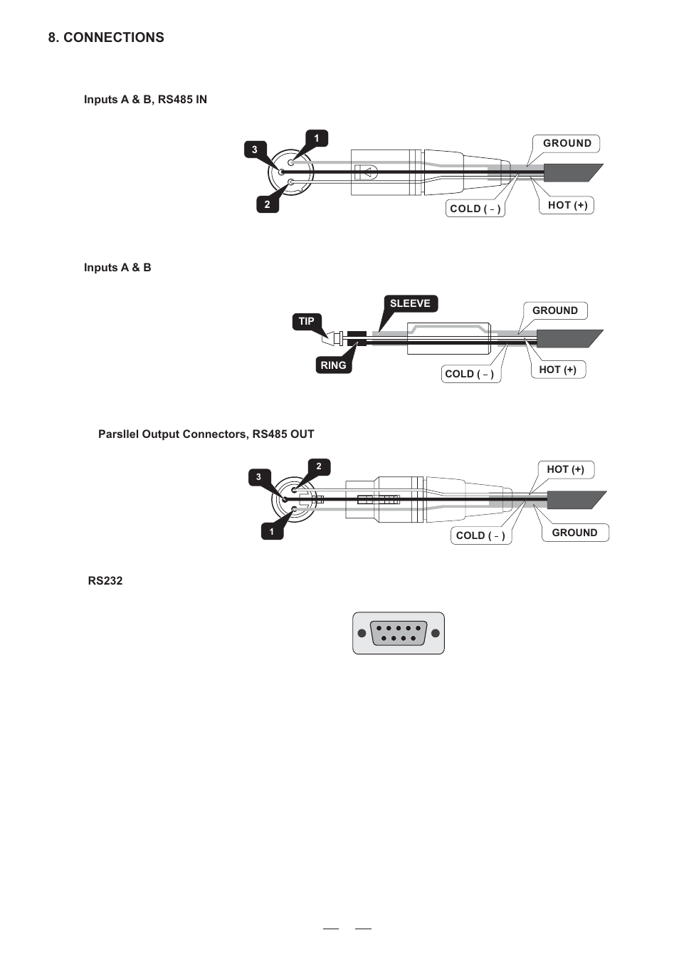 Connections | Nilfisk-ALTO DPA900/1500 User Manual | Page 13 / 20