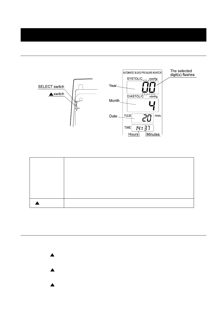 Setting the clock, 1 clock adjustment mode, 2 a setting example | A&D TM-2655 User Manual | Page 19 / 32