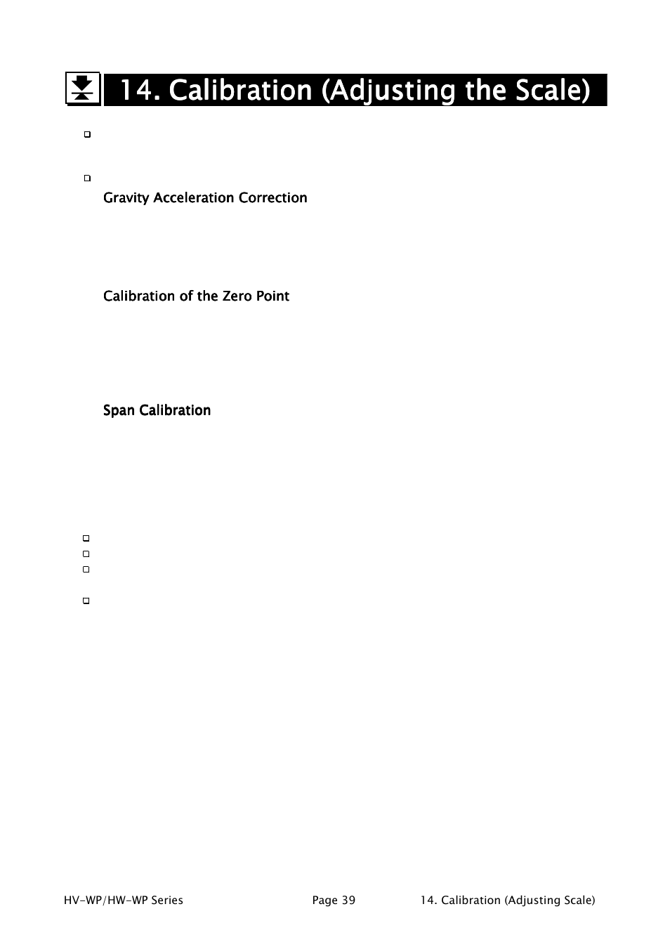 A&D Waterproof Digital Platform Scale HW-60KV-WP User Manual | Page 41 / 72