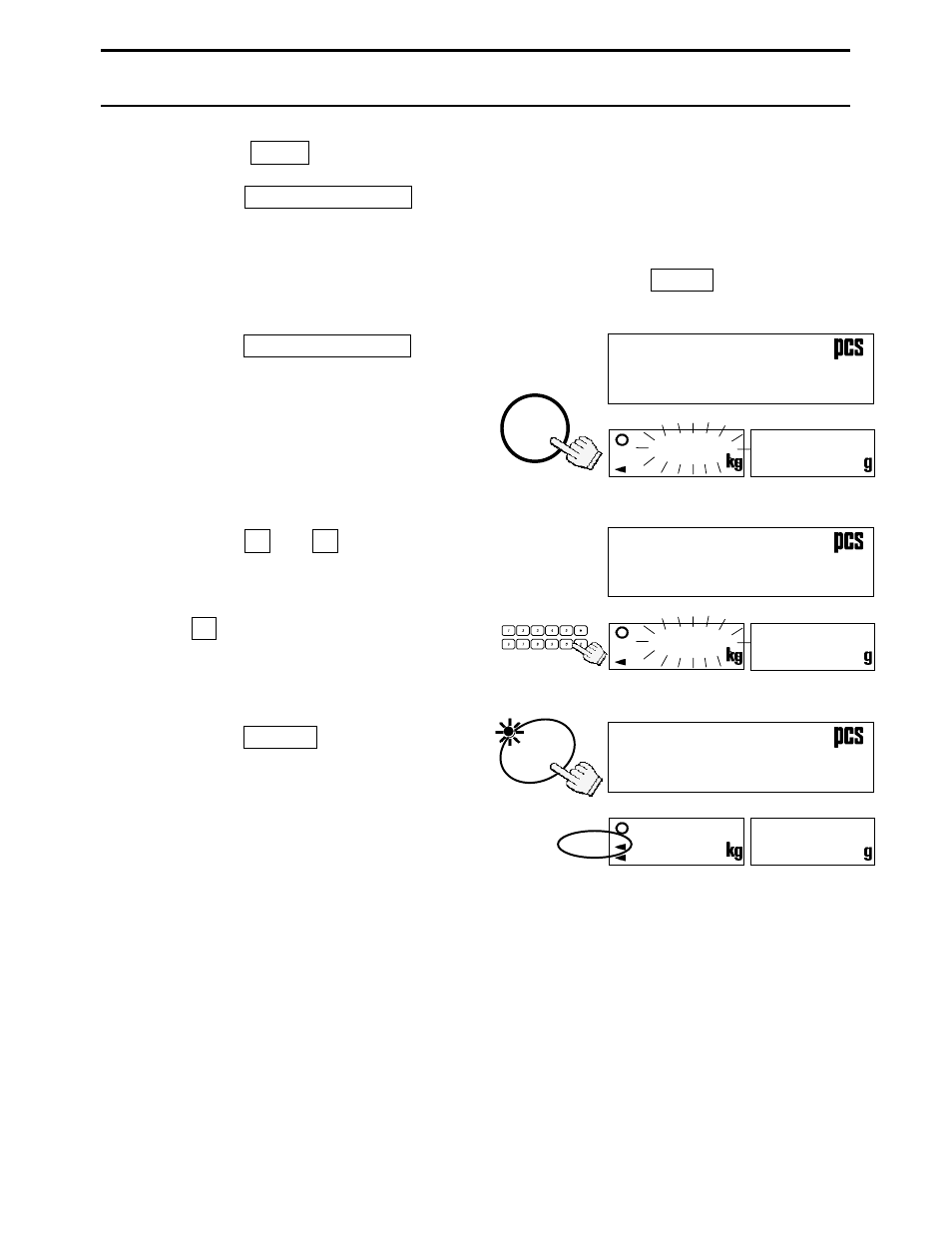 Entering a tare weight | A&D Counting Scale HC-15Ki User Manual | Page 20 / 60