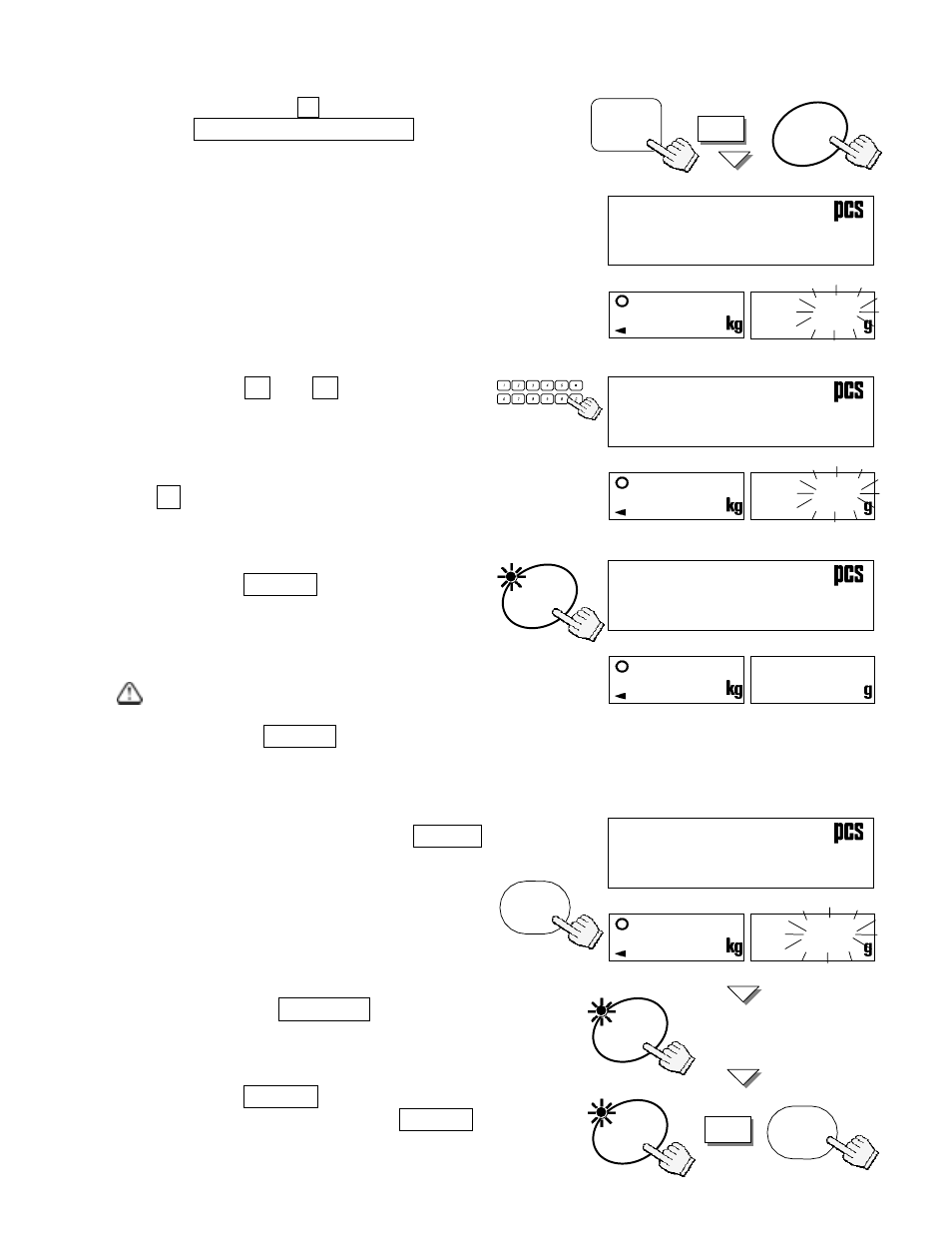 88 clear 8, Aidall 0 00, Aid-00 | Aid-12 | A&D Counting Scale HC-15Ki User Manual | Page 23 / 60