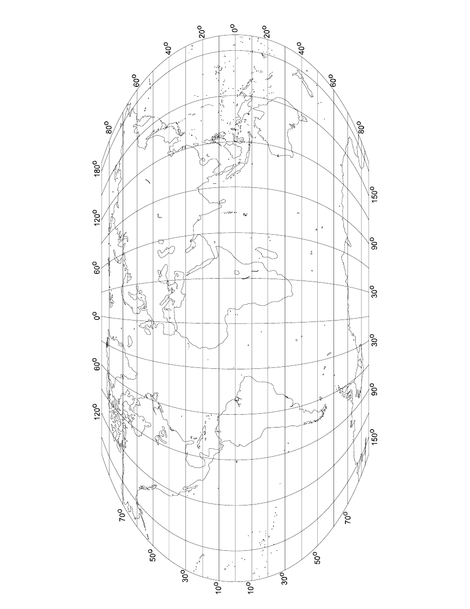 World map | A&D Counting Scale HC-15Ki User Manual | Page 58 / 60