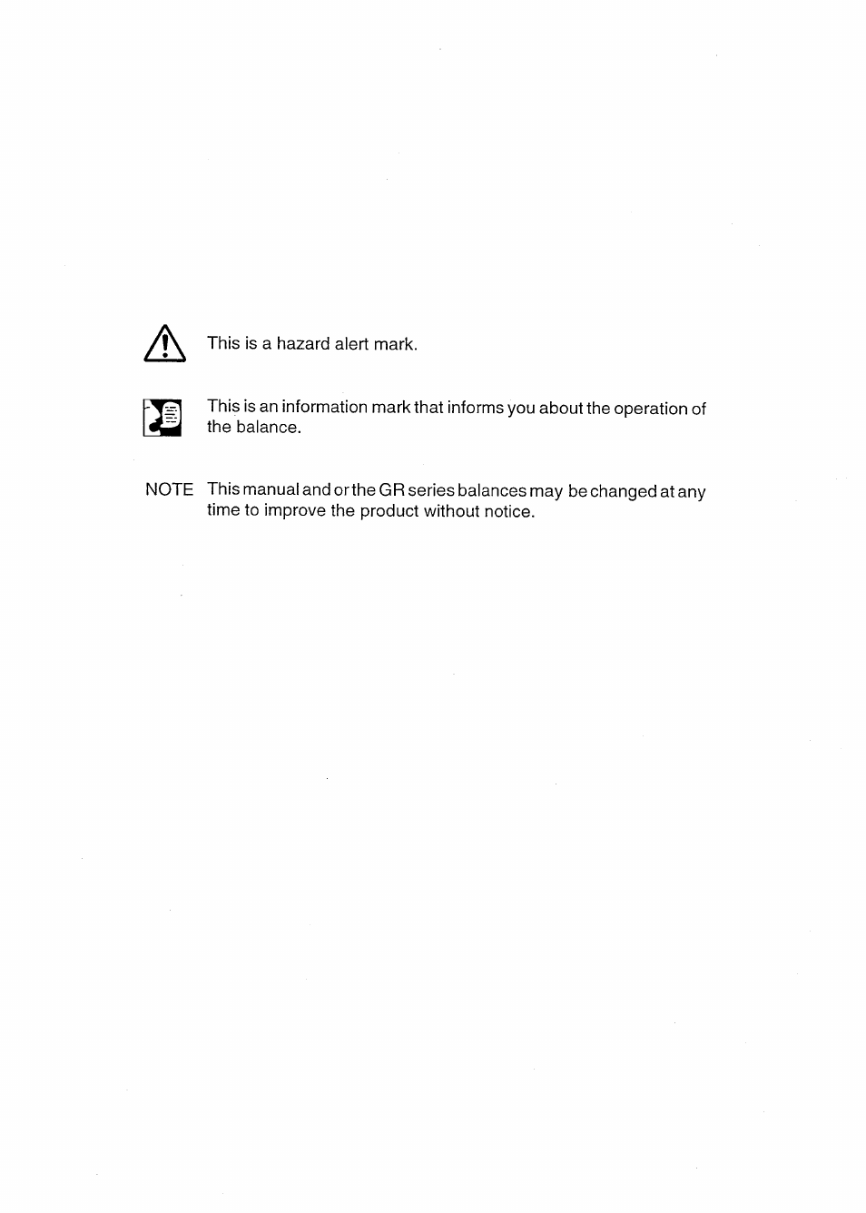 A&D GR Series GR-300 User Manual | Page 2 / 74
