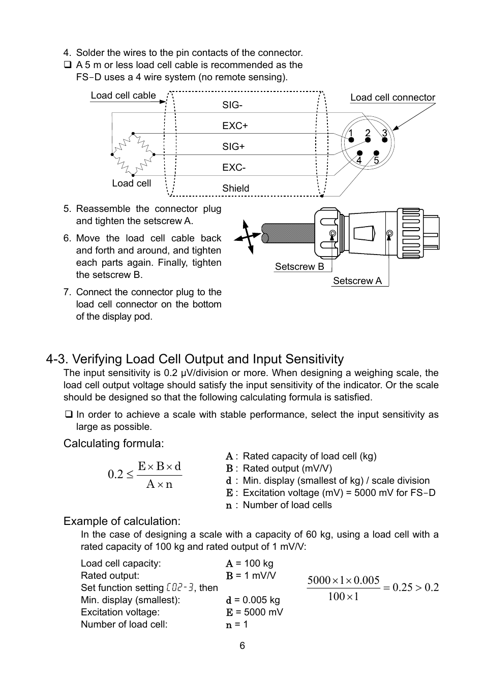 A&D FS-D User Manual | Page 8 / 24