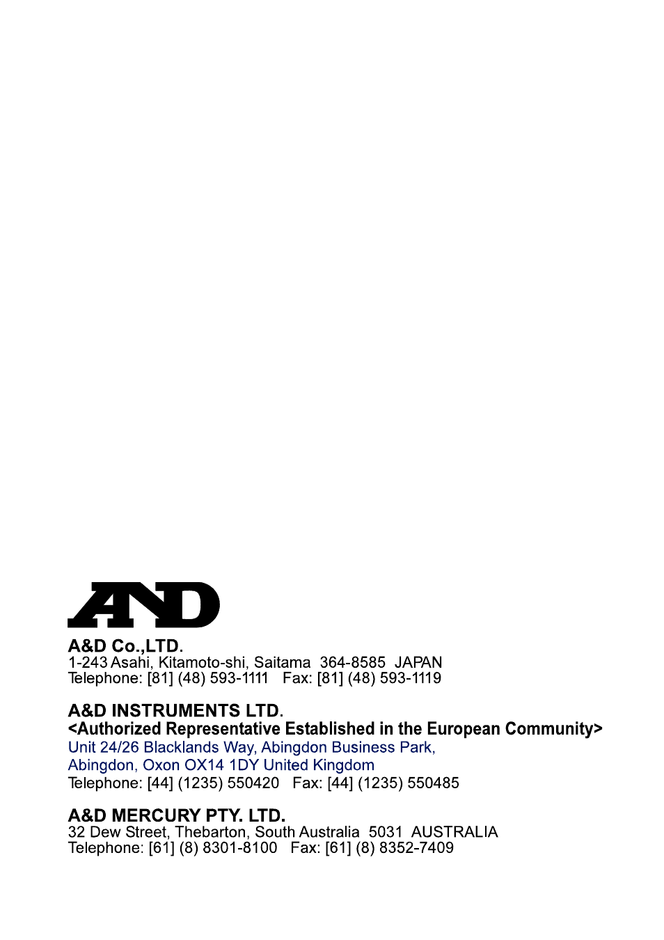A&D UA-767 30 User Manual | Page 15 / 15