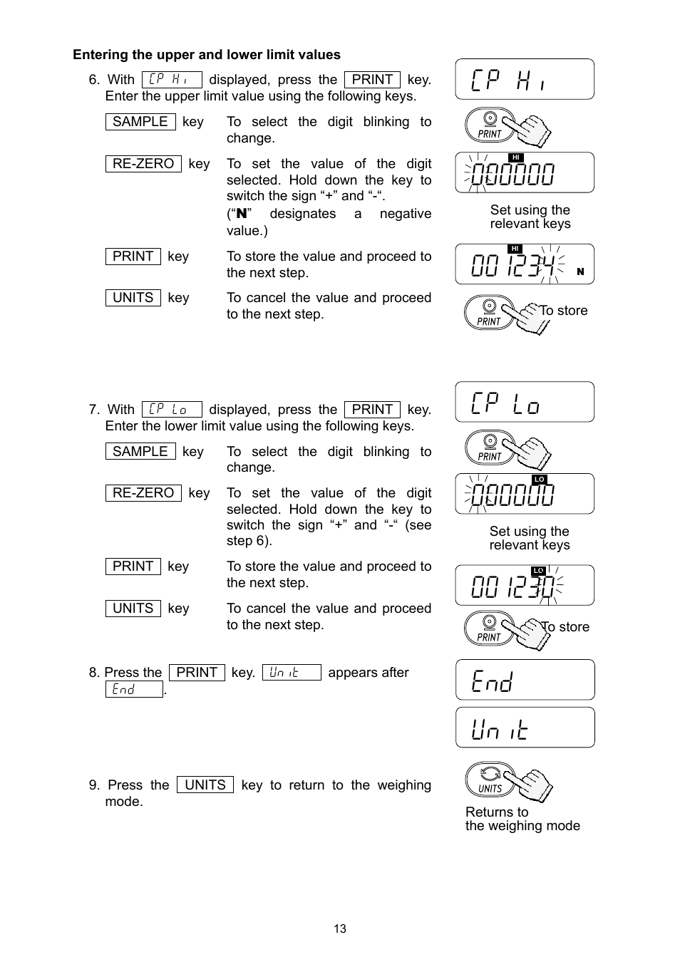 Unit | A&D Ej Series Compact Balance EJ-2000 User Manual | Page 15 / 42