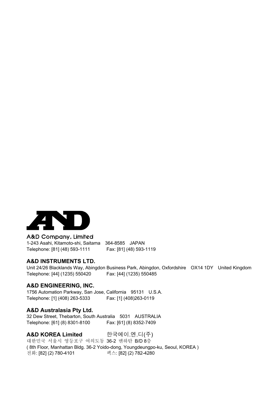 A&D UC-321PBT User Manual | Page 9 / 9