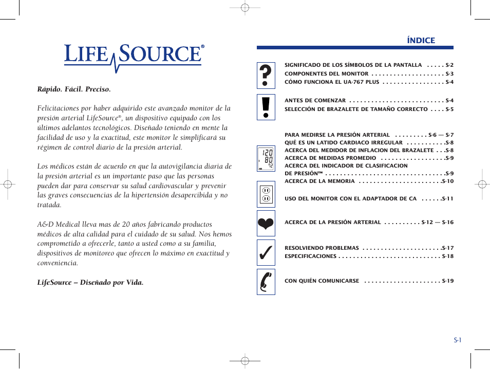 A&D Life Source Blood Pressure Monitor UA-767 Plus User Manual | Page 29 / 43