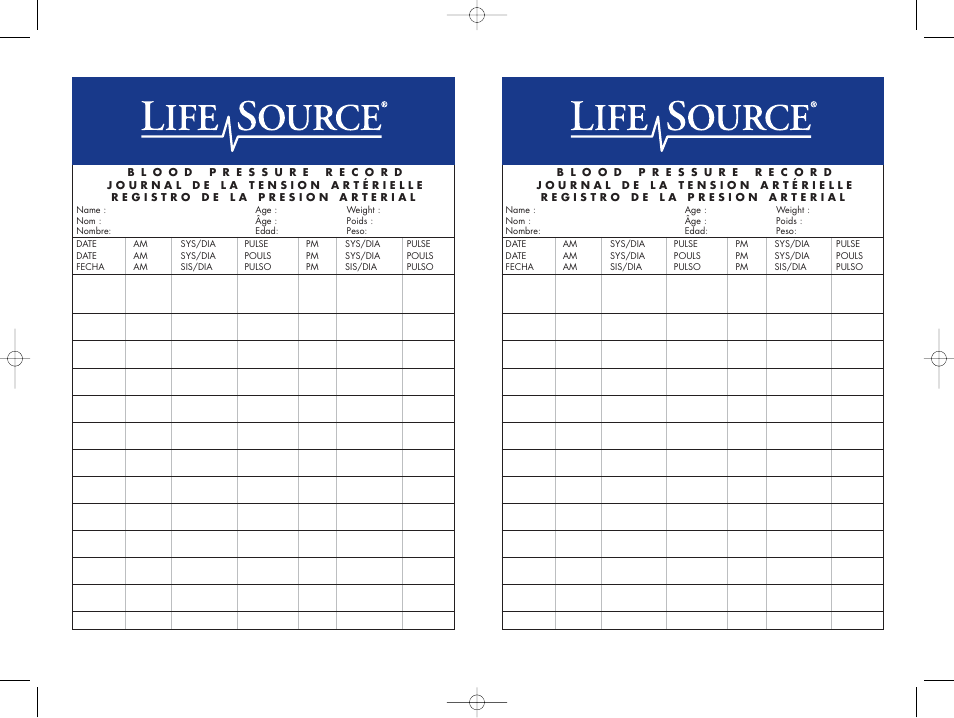 A&D Life Source Blood Pressure Monitor UA-767 Plus User Manual | Page 42 / 43
