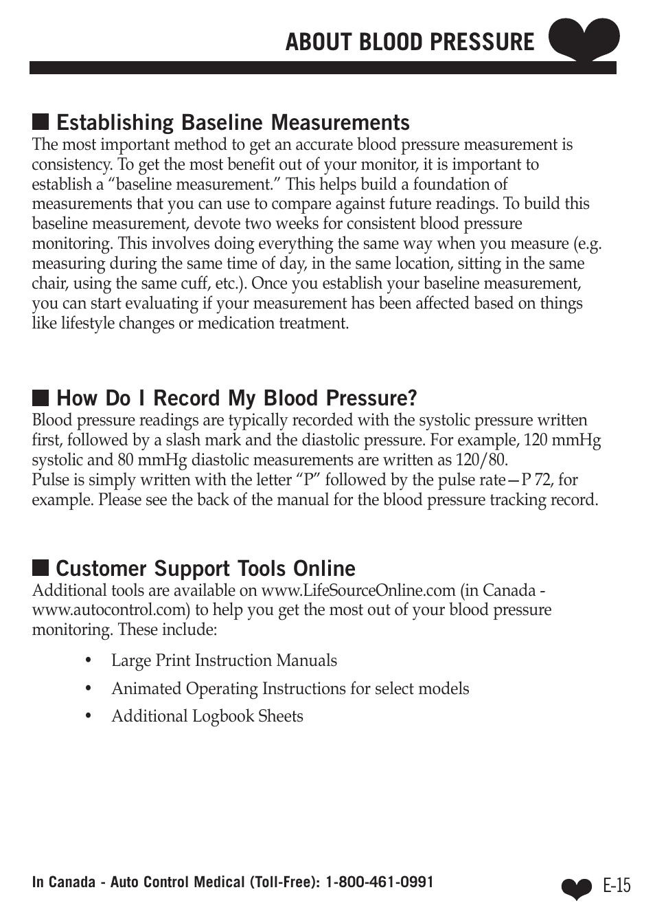 About blood pressure, Establishing baseline measurements, How do i record my blood pressure | Customer support tools online | A&D Dual Memory Wrist Blood Pressure Monitor UB-512 User Manual | Page 19 / 23