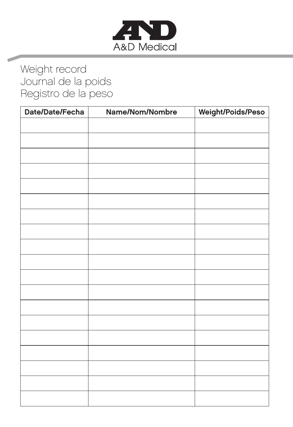 A&D Precision Scale UC-324THW User Manual | Page 34 / 36