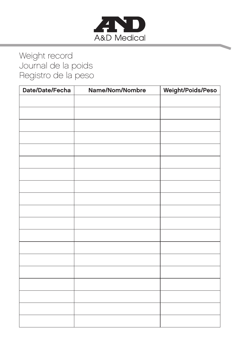 A&D Precision Scale UC-324THW User Manual | Page 35 / 36