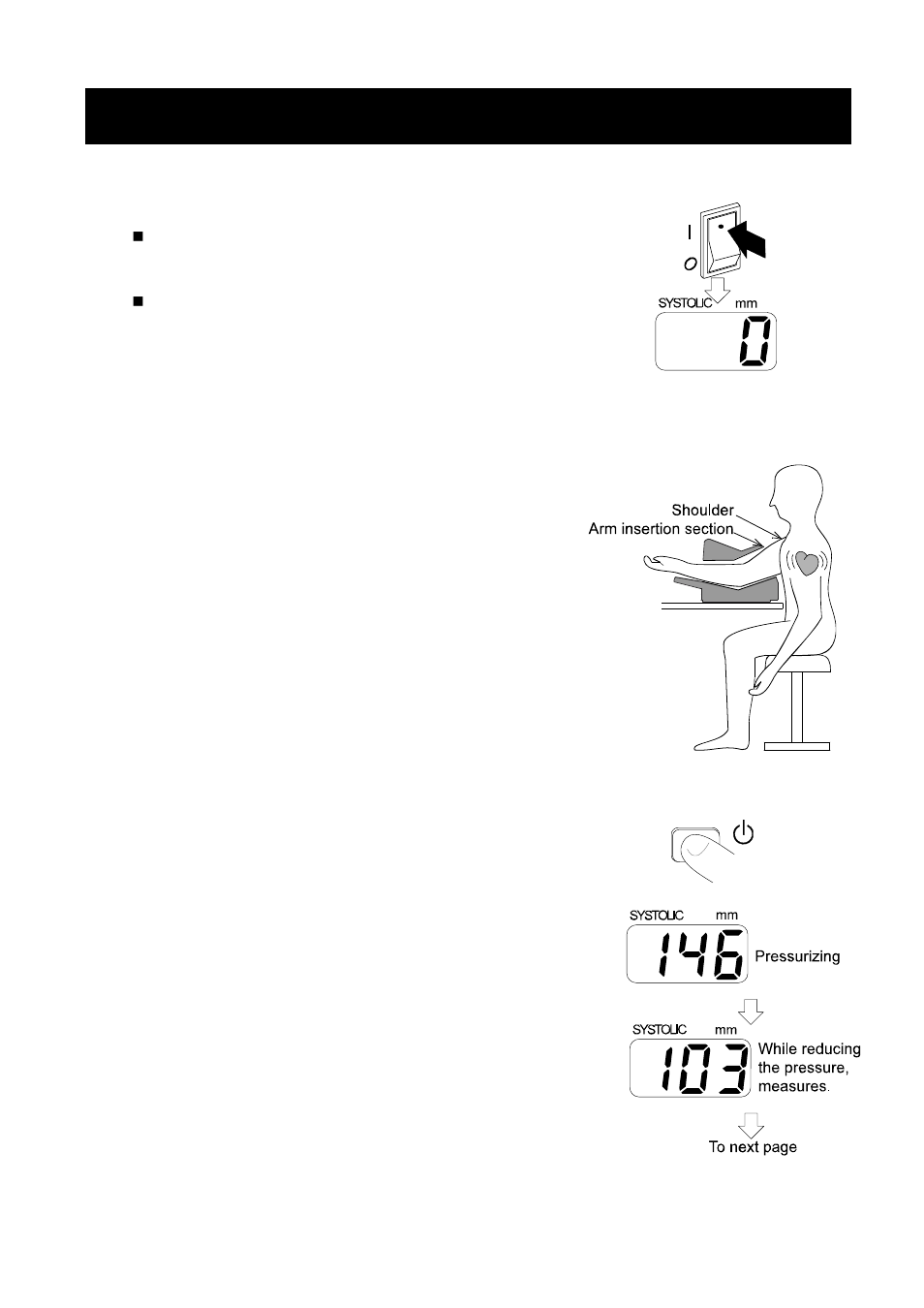 Operation | A&D Automatic Blood Pressure Monitor TM-2655P User Manual | Page 15 / 30