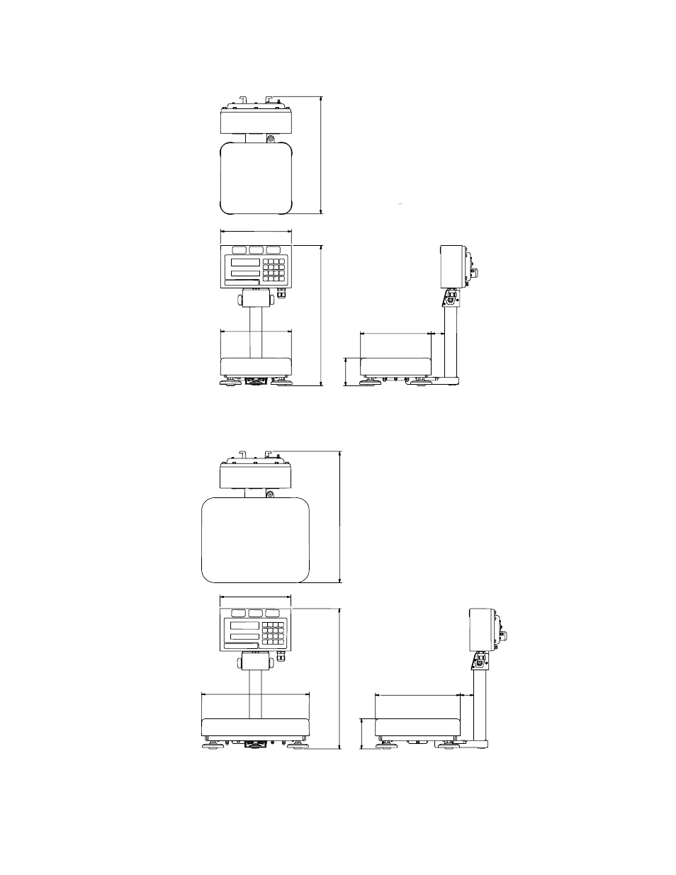2. dimensions | A&D Check Weighing Scales FS-6Ki User Manual | Page 30 / 36