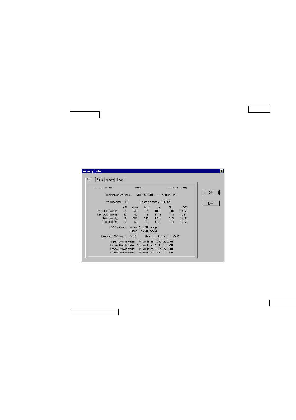 Summary data, 6-1 summary data | A&D TM-2430-13 User Manual | Page 18 / 69