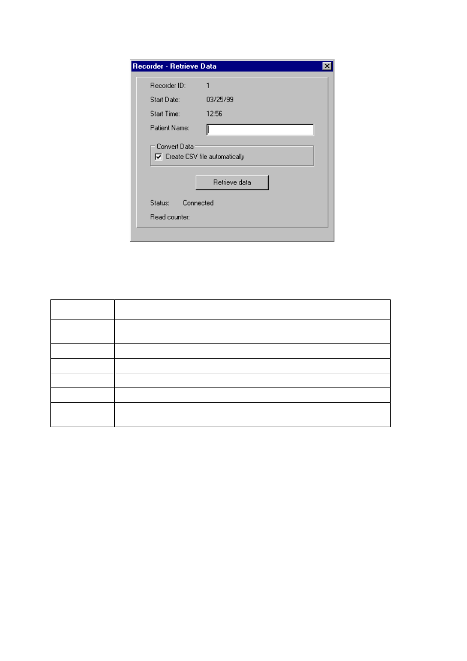 Retrieving data from the monitor, 7-1 retrieving data from the monitor | A&D TM-2430-13 User Manual | Page 33 / 69