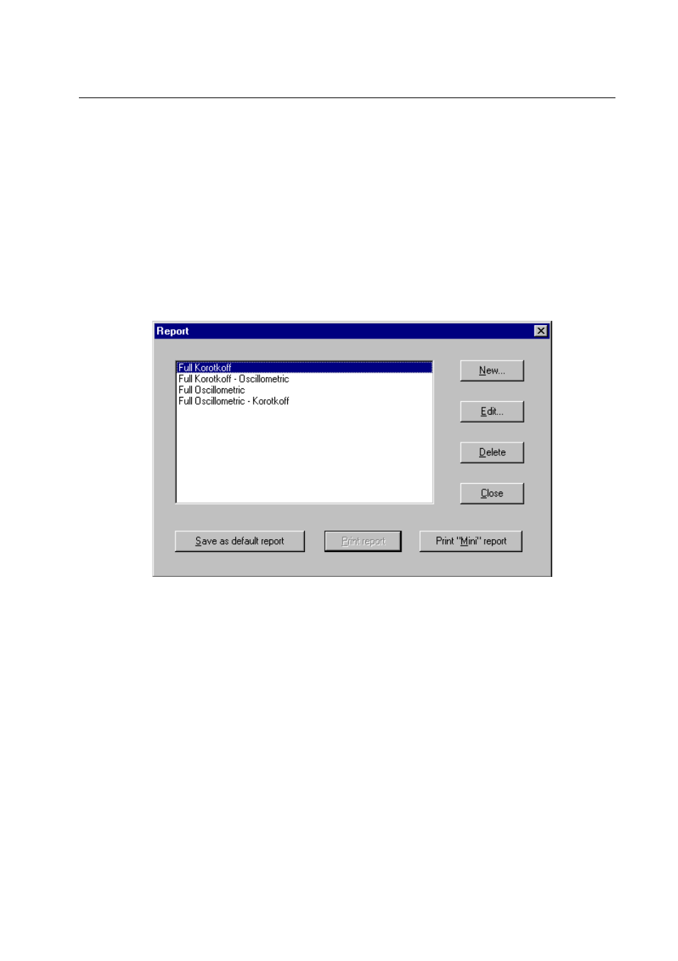 Report menu, 8 report menu | A&D TM-2430-13 User Manual | Page 42 / 69