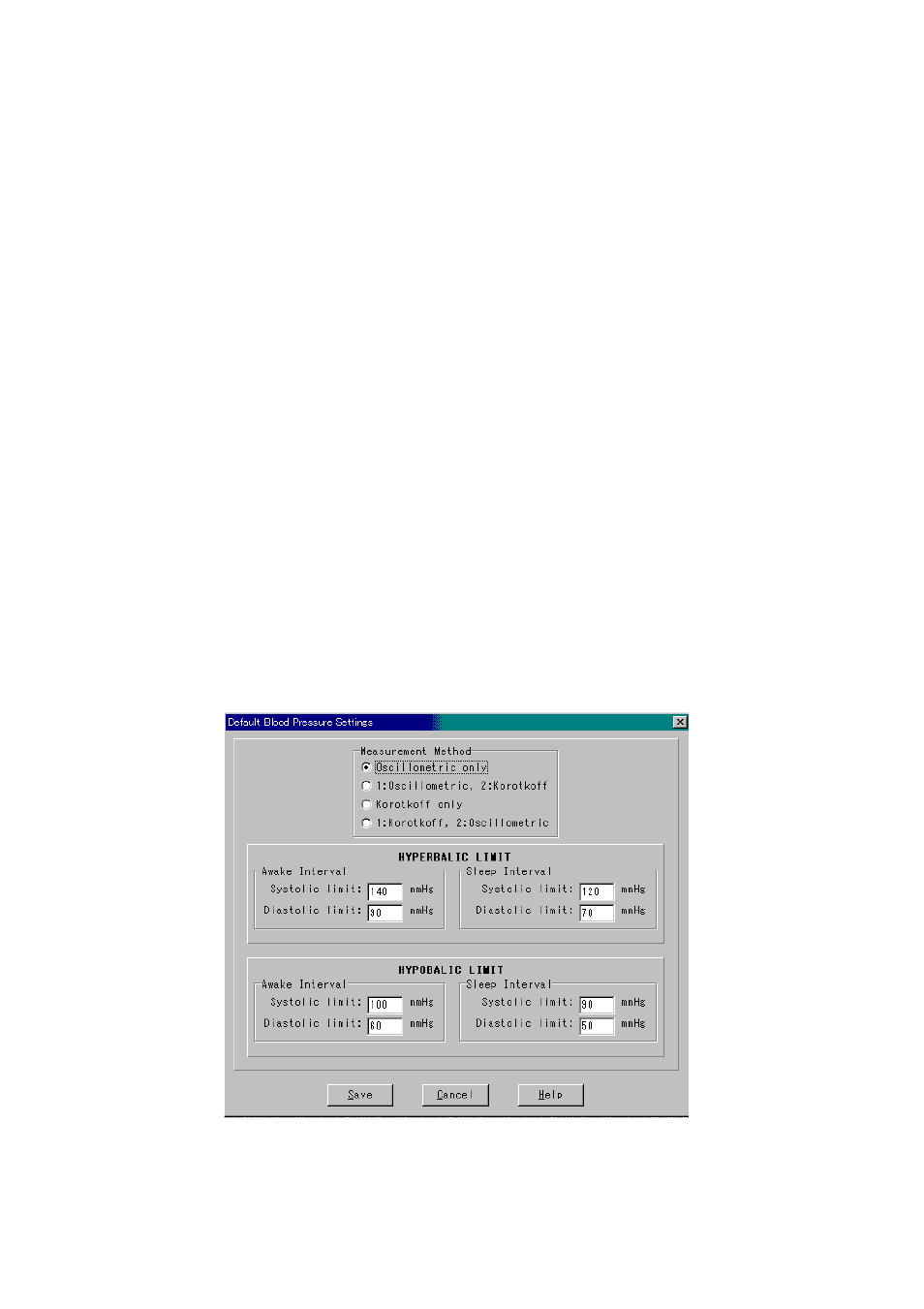 Default settings, 9-4 default settings | A&D TM-2430-13 User Manual | Page 47 / 69