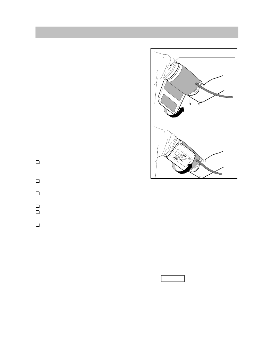 Uso del monitor, Cómo colocar el brazal, Para efectuar mediciones correctas | Medición, Después de la medición | A&D UA-767 User Manual | Page 32 / 52