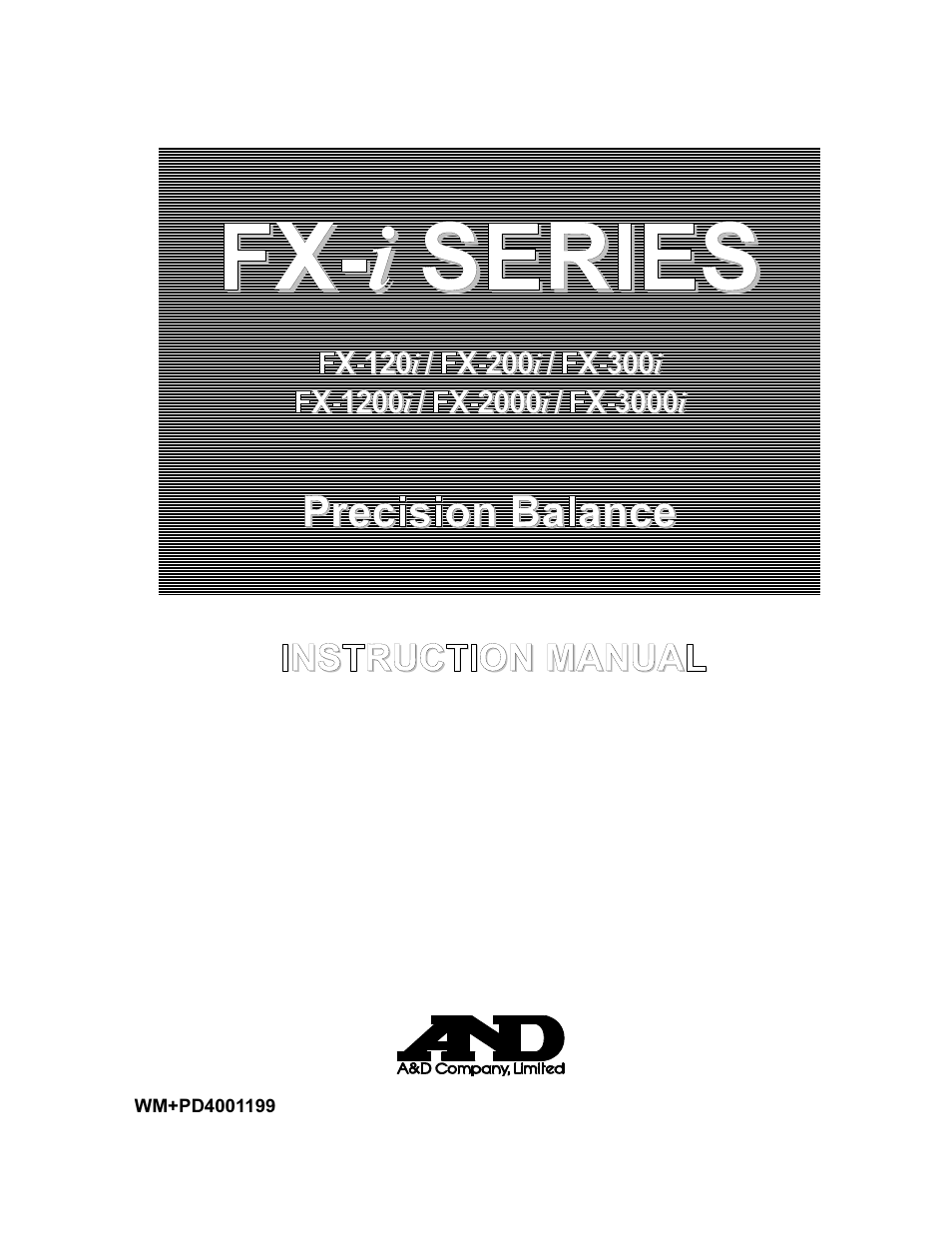 A&D FX-i SERIES User Manual | 72 pages