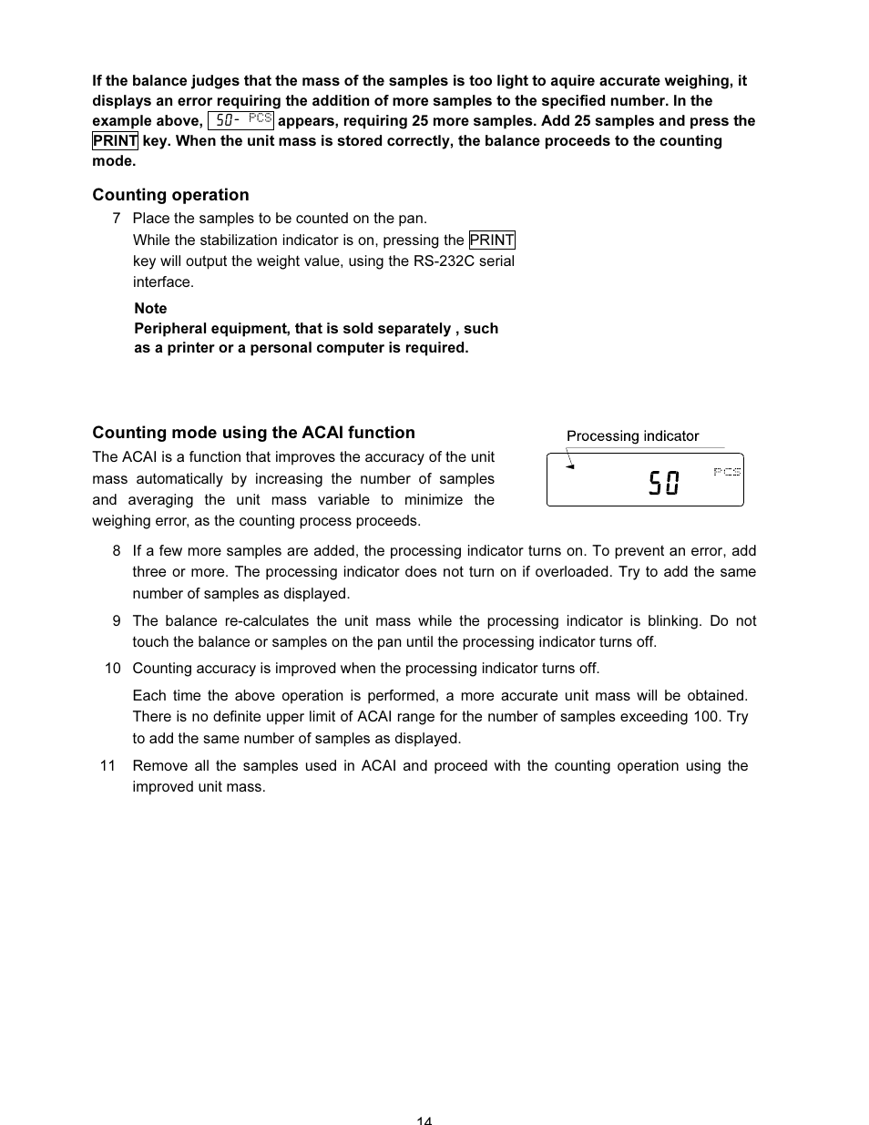 A&D FX-i SERIES User Manual | Page 16 / 72