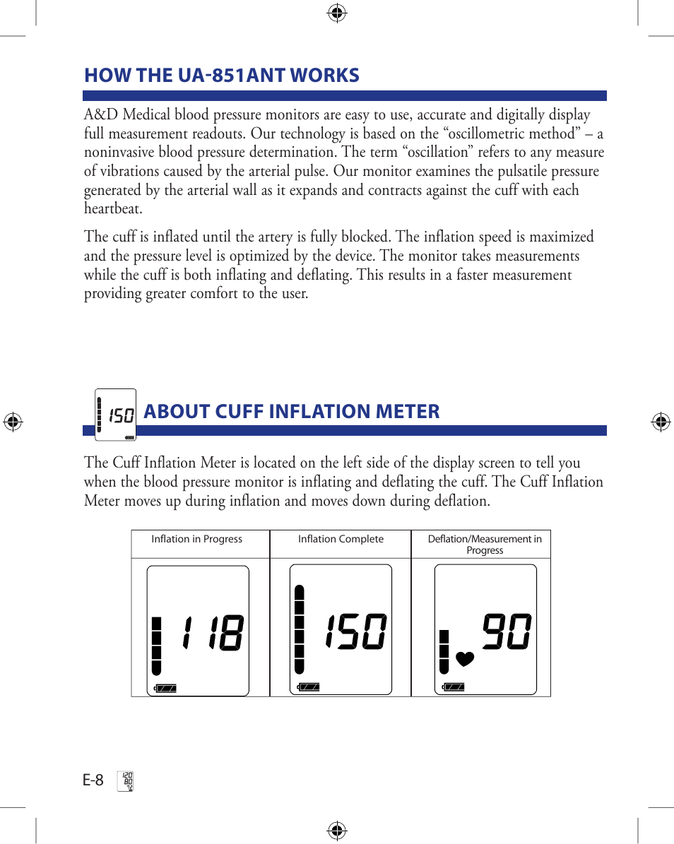 How the ua-851ant works | A&D Wireless Automatic Blood Pressure Monitor UA-851ANT User Manual | Page 12 / 69