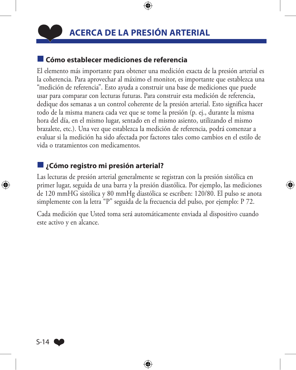 Acerca de la presión arterial | A&D Wireless Automatic Blood Pressure Monitor UA-851ANT User Manual | Page 64 / 69