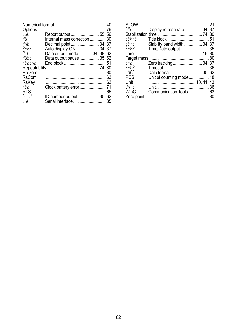 A&D A & D Analytical Balance GH-120/GH-200/GH-300/GH-202/GH-252 User Manual | Page 84 / 86