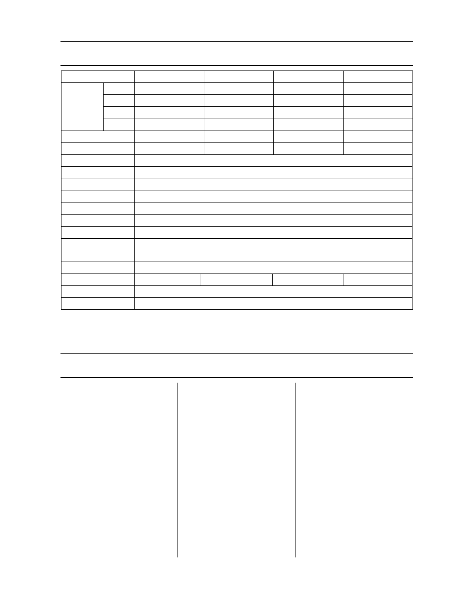 Specifications, The value of gravity at various locations | A&D A & D Digital Scale SH-1000H/SJ-2000H/SJ-5000H/SJ-12KH User Manual | Page 7 / 8