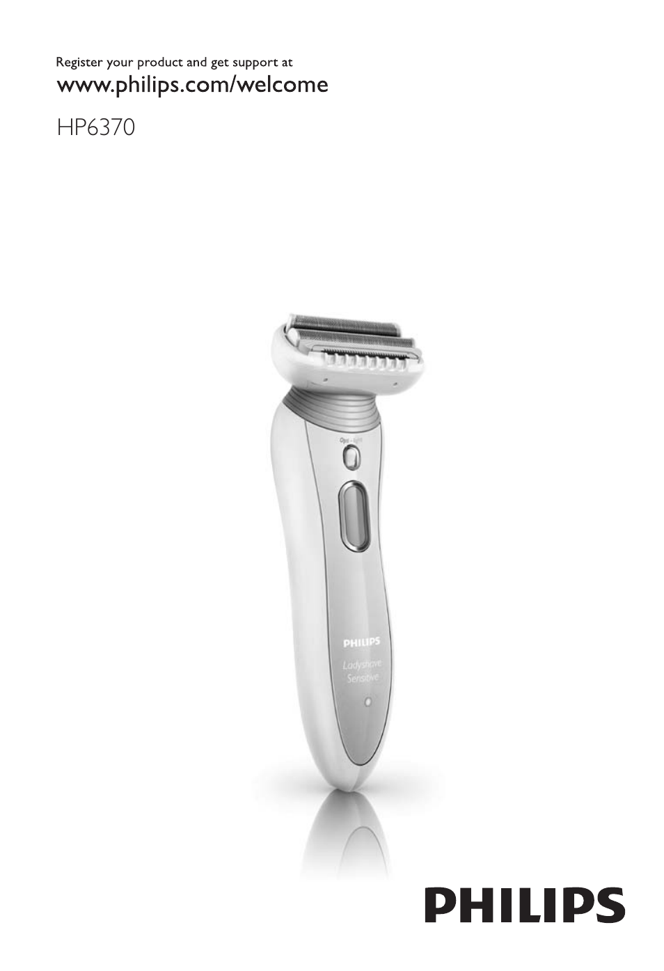 Philips Ladyshave Sensitive User Manual | 108 pages
