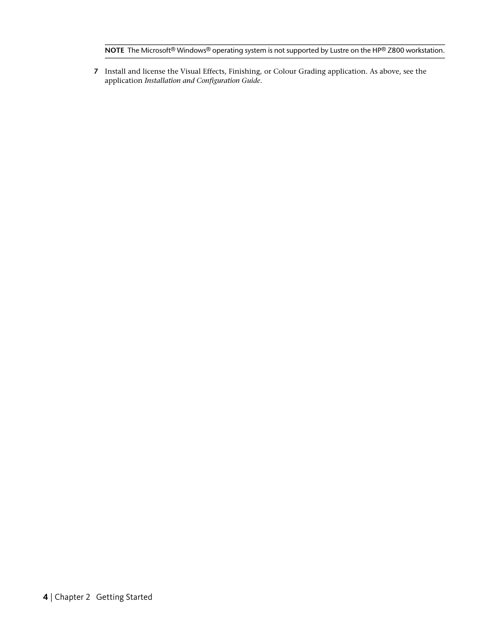 4 | chapter 2 getting started | Autodesk Z800 User Manual | Page 8 / 52