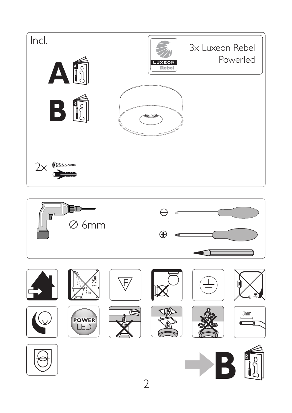 Philips Ledino Deckenleuchte User Manual | Page 2 / 8