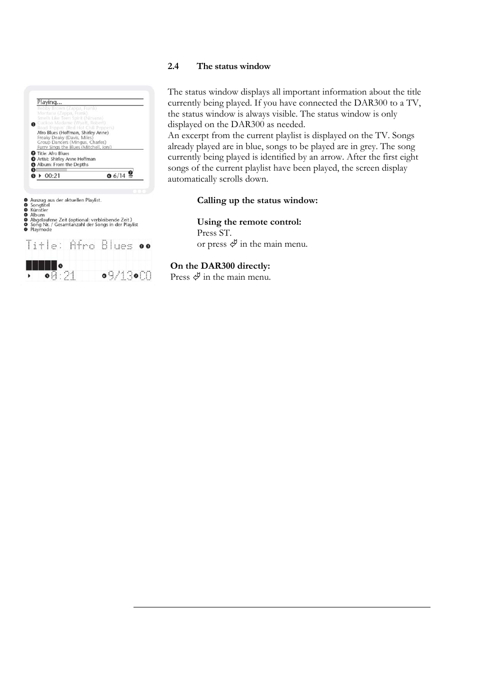 Arcus Premium Class Digital Audio Recorder 300 User Manual | Page 21 / 47