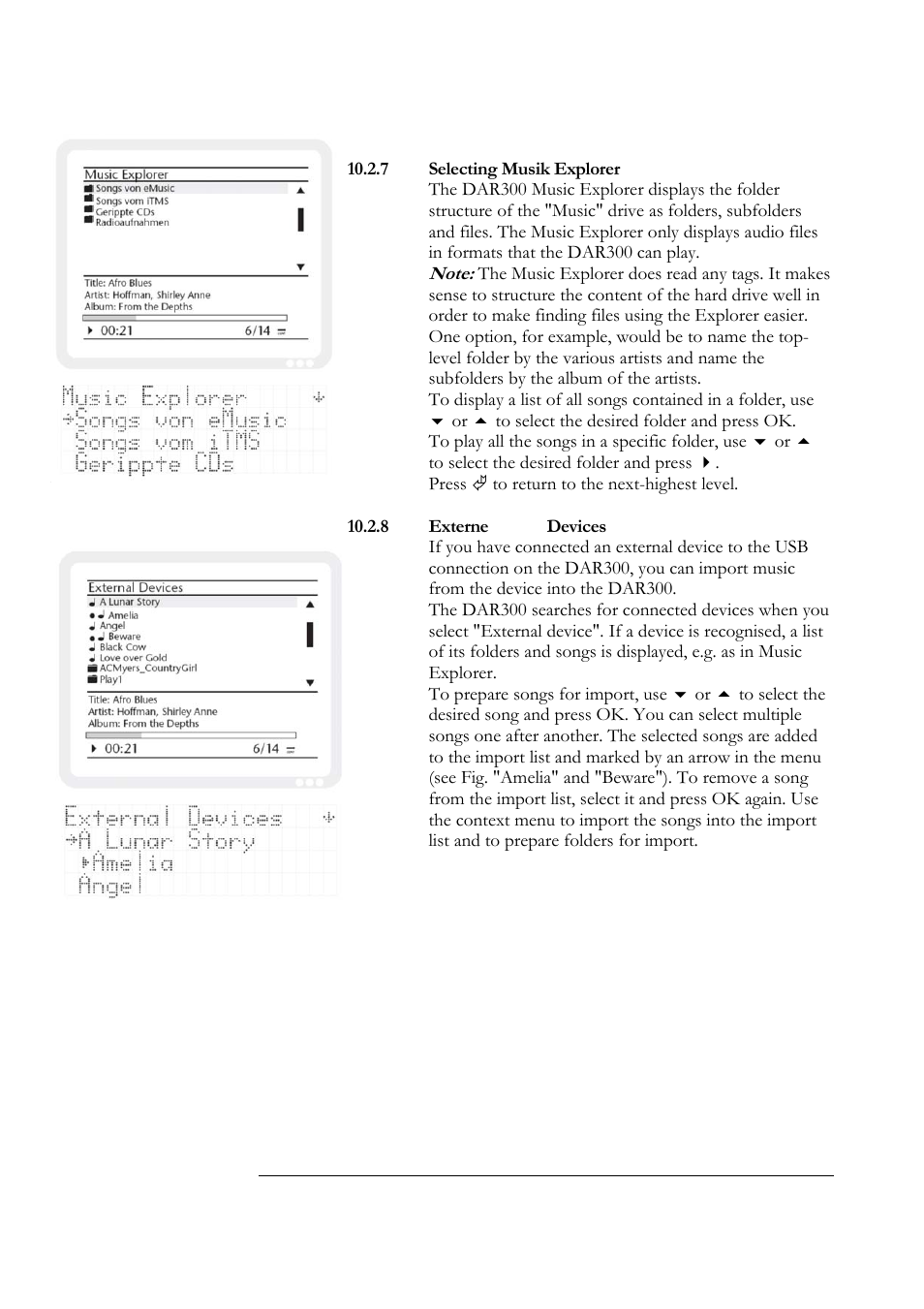 Arcus Premium Class Digital Audio Recorder 300 User Manual | Page 25 / 47