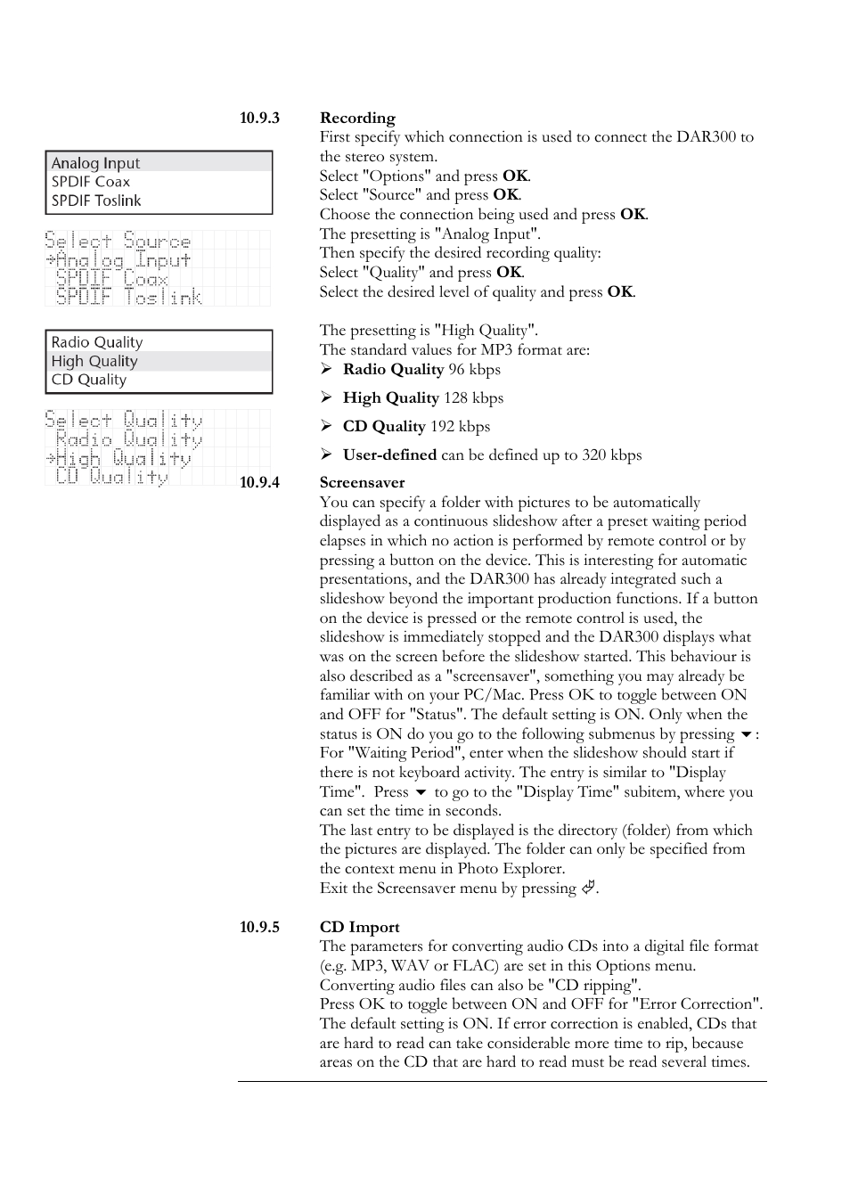 Arcus Premium Class Digital Audio Recorder 300 User Manual | Page 41 / 47