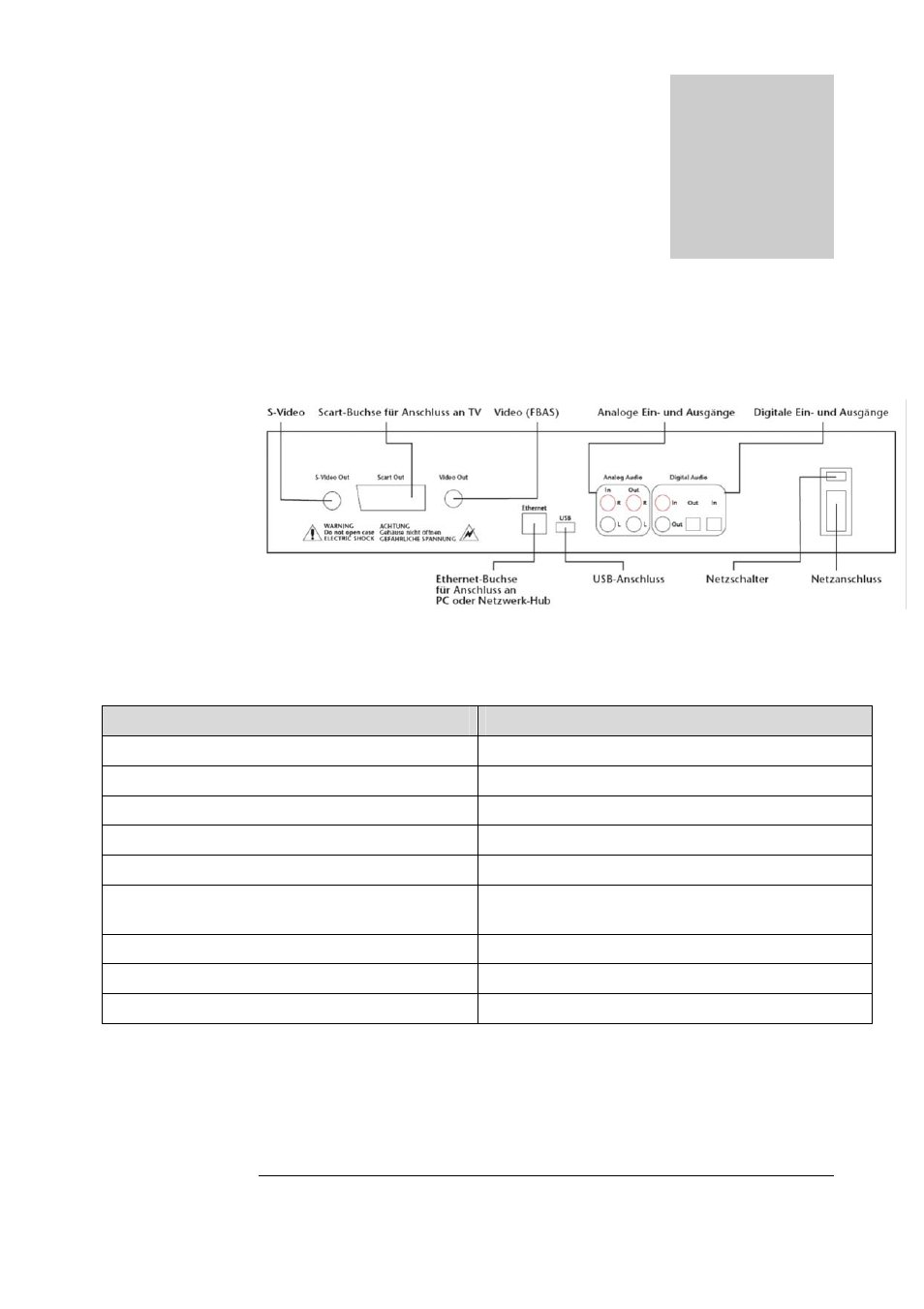 Chapter | Arcus Premium Class Digital Audio Recorder 300 User Manual | Page 7 / 47