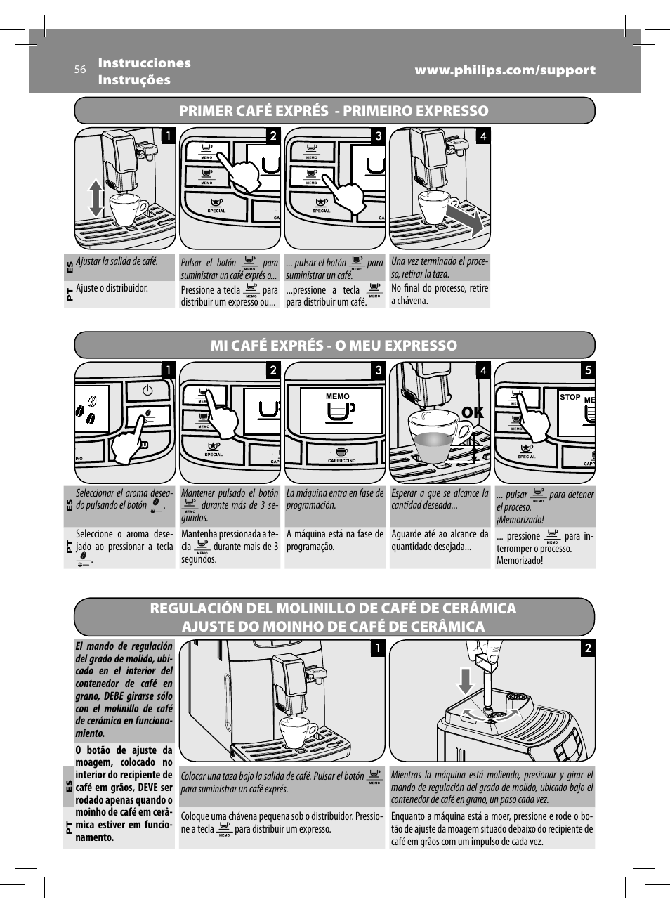 Philips Saeco Intelia Evo Kaffeevollautomat User Manual | Page 56 / 74