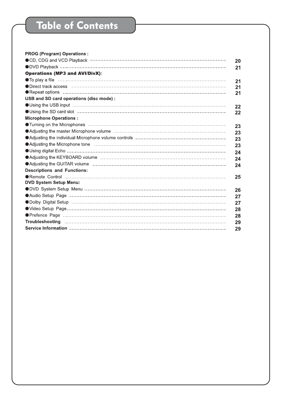 Audio2000's AKJ780E User Manual | Page 3 / 32